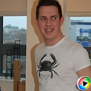 Sexy twink takes off his clothes in front of the camera an..